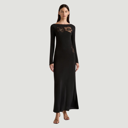 FAITHFULL BIARRITZ LONG SLEEVE DRES