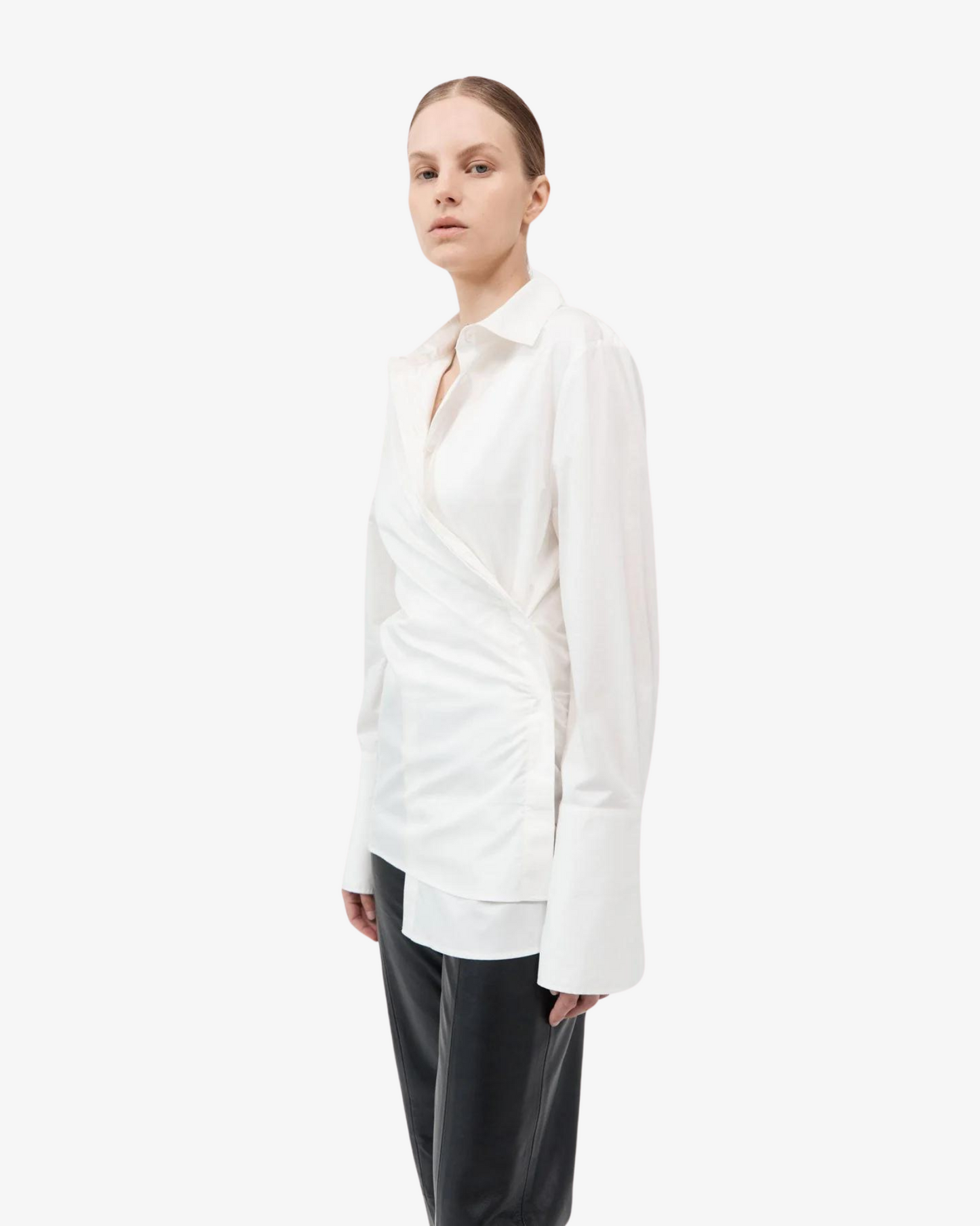 ST. AGNI WRAP SHIRT