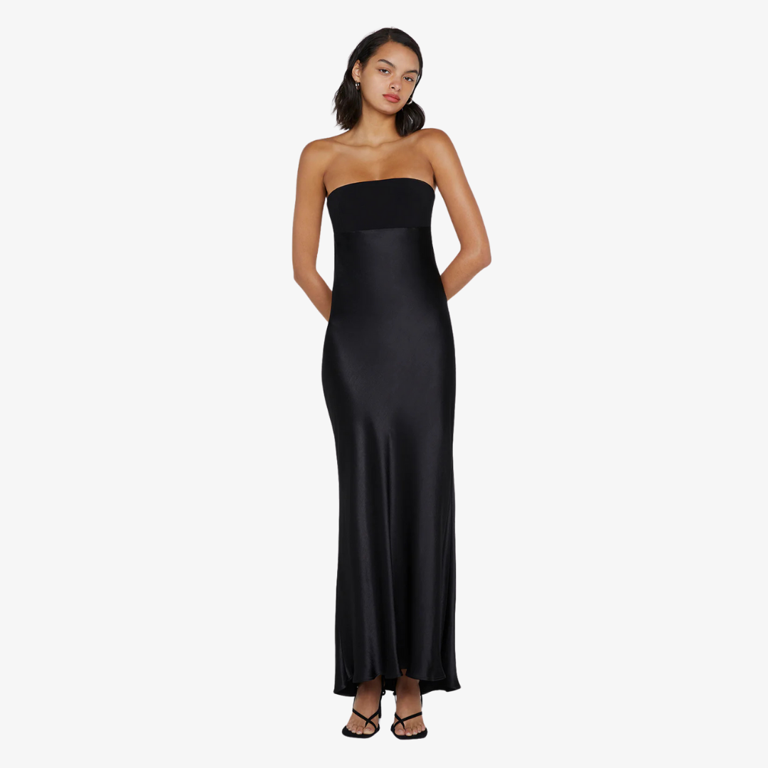 BEC AND BRIDGE ZARI STRAPLESS DRESS