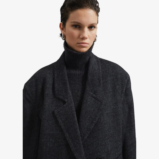 LOW CLASSIC WOOL OVERSIZED COAT