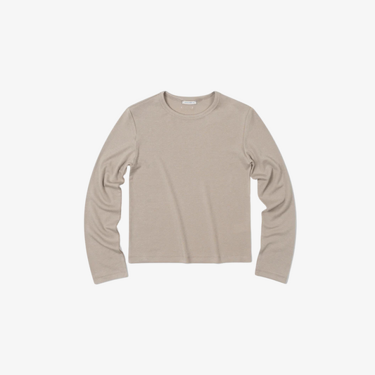 LOW CLASSIC WOOL JERSEY WARM T-SHIR