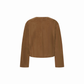 ST AGNI SUEDE COCOON BOMBER
