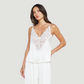 L`AGENCE PRIYA LACE CAMI TOP