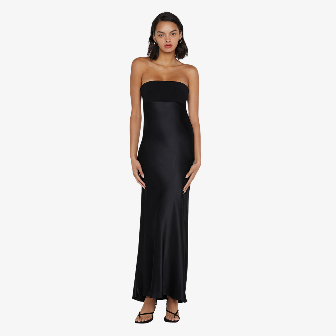 BEC AND BRIDGE ZARI STRAPLESS DRESS