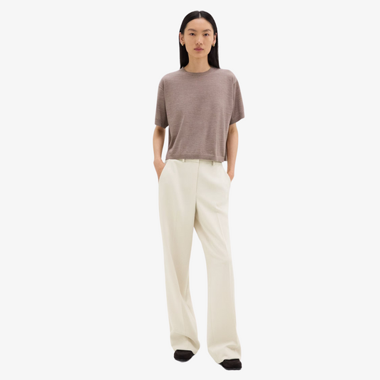 THEORY RELAXED STRIAGHT PANT CREPE