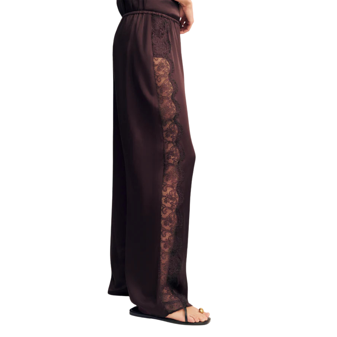 SHONA JOY LACE SIDE PANEL PANTS