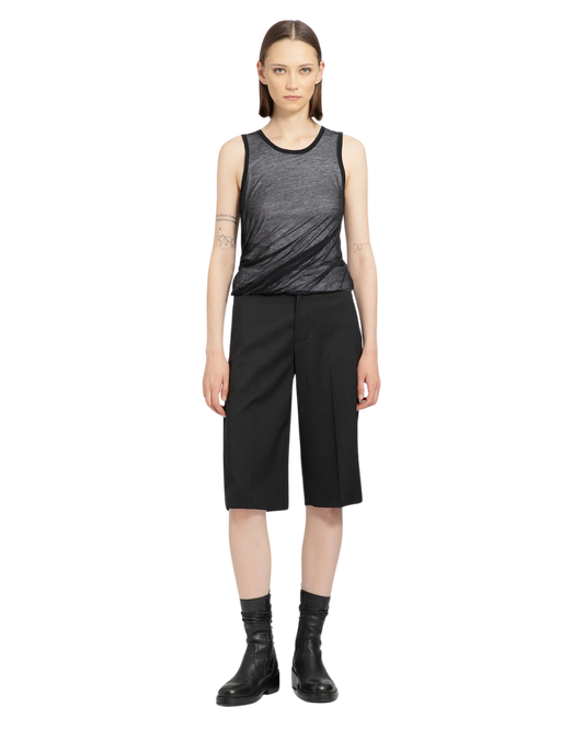 HELMUT LANG BUBBLE KNIT TANK TOP
