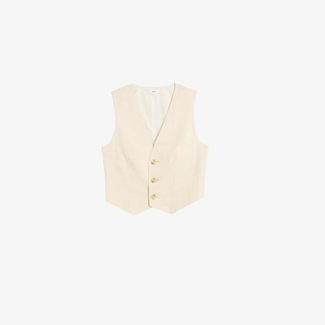 ALC MAXWELL LINEN VEST