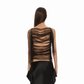 CHRISTOPHER ESBER LATTICE SILK TOP