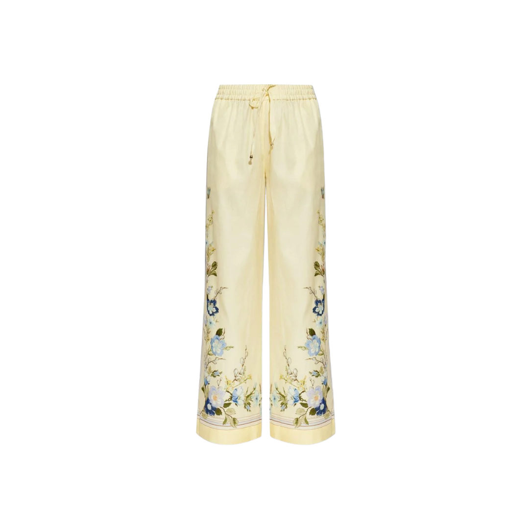 SELF PORTRAIT 025P FLORAL PANTS