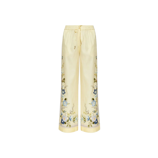 SELF PORTRAIT 025P FLORAL PANTS