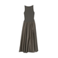 ST AGNI BACKLESS CIRCLE HEM DRESS
