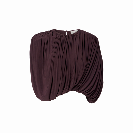 MAGDA BUTRYM BLOUSE 02 BORDEAUX