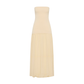 ST AGNI STRAPLESS BALLON HEM DRESS