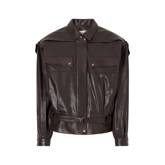 MAGDA BUTRYM LEATHER 21 JACKET