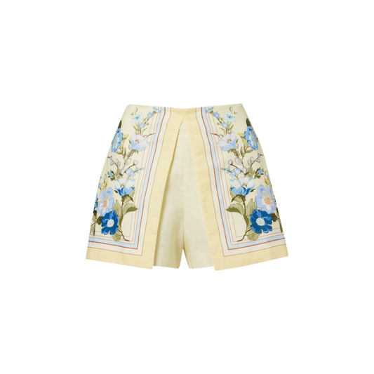 SELF PORTRAIT 014P FLORAL SHORTS