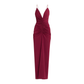 RONNY KOBO ANYA DRESS BLACKBERRY