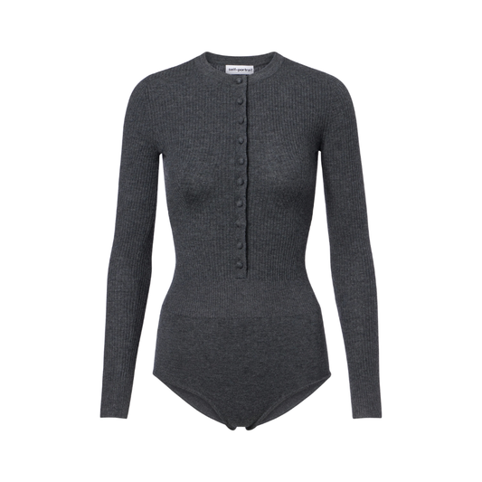 SELF PORTRAIT 004T WOOL PLAYSUIT