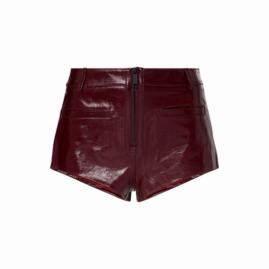 SELF PORTRAIT LEATHER SHORTS