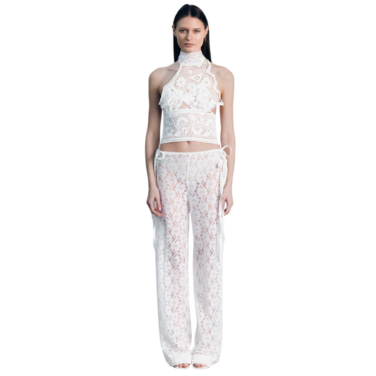 KETTEL STRAPPY LACE PANTS