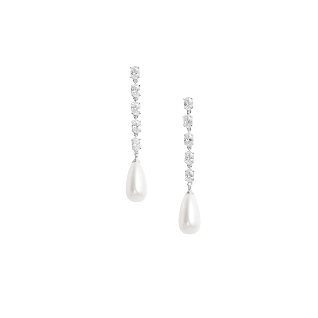 SELF PORTRAIT 609E DROPLET EARRINGS