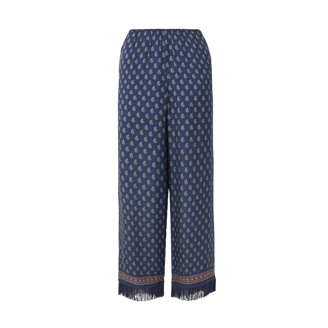 DOEN LAVON PANTS BLUE PAISLEY