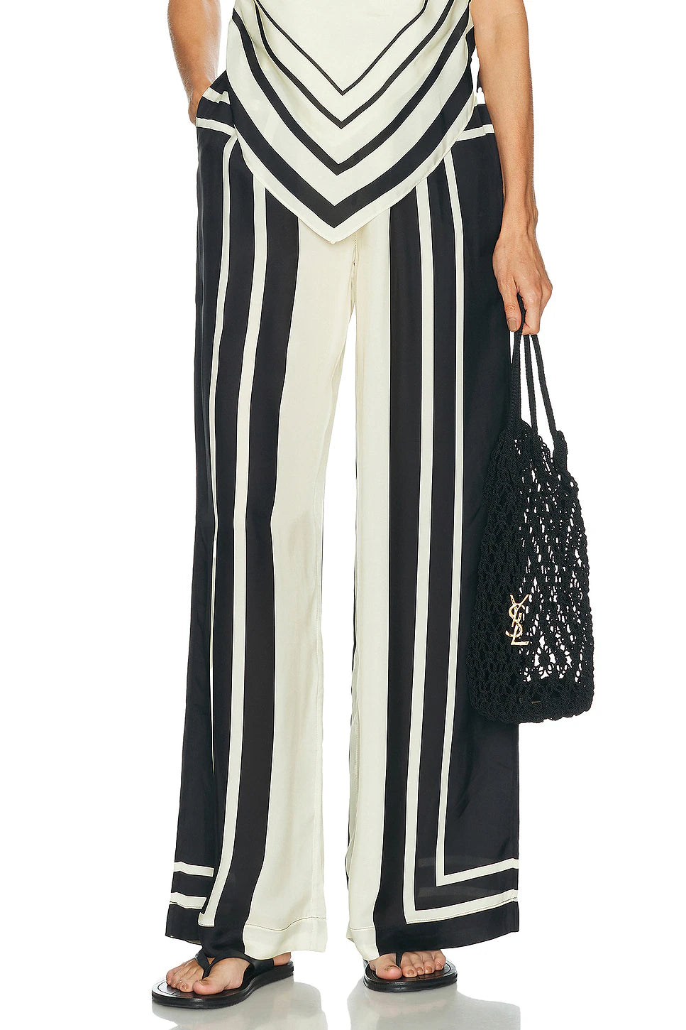 NICHOLAS SANDRA WIDE LEG PANTS