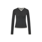 ST AGNI ORGANIC V NECK DOUBLE TEE