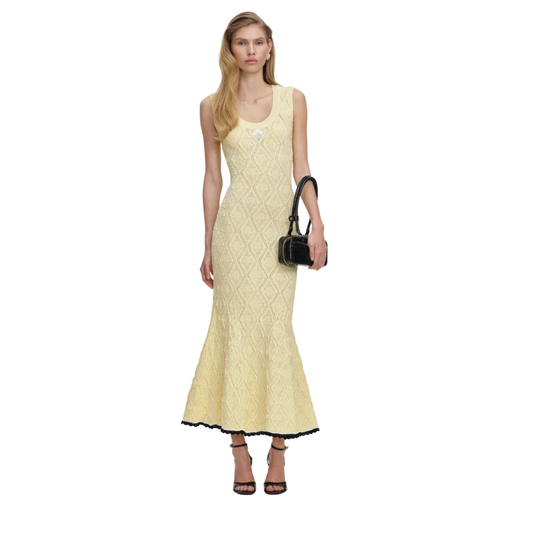 SELF PORTRAIT 197M POINTELLE DRESS