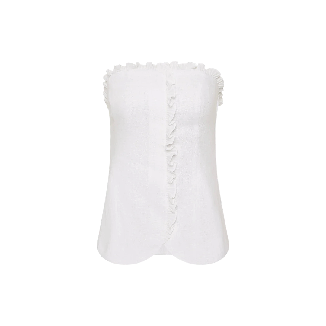 POSSE FLORENCE STRAPLESS BLOUSE