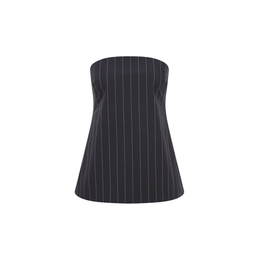 ST AGNI STRAPLESS ROULEAU TIE TOP