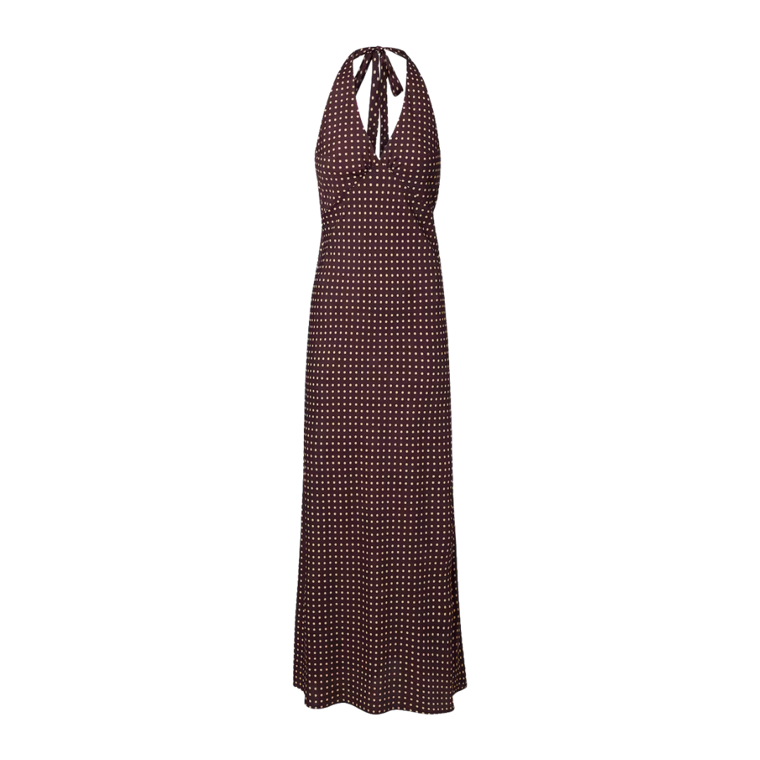 FAITHFULL ROSA POLKADOT MAXI DRESS
