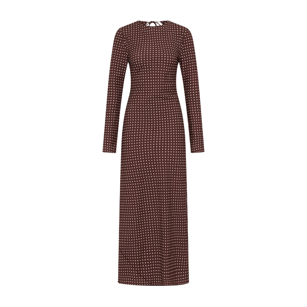 FAITHFULL MESA MAXI POLKADOT DRESS