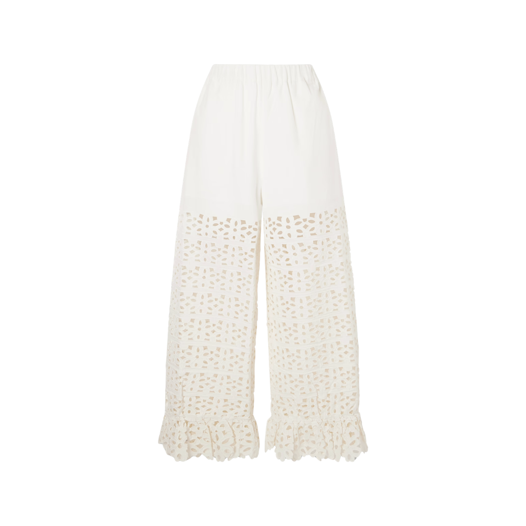 SEA NY LEILA EYELET PANTS