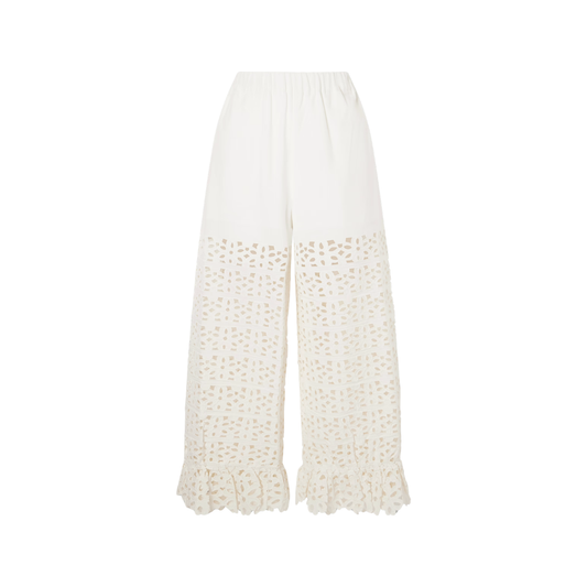 SEA NY LEILA EYELET PANTS
