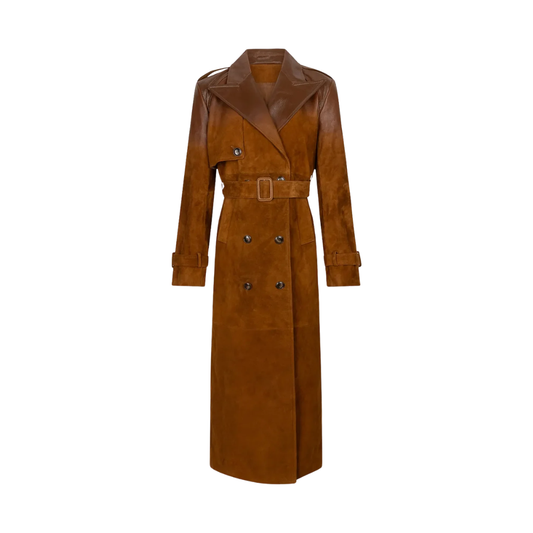 CARELLI GILLY OMBRE LEATHER TRENCH