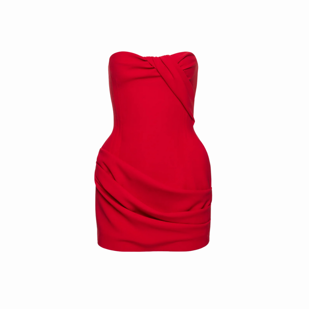 MAGDA BUTRYM DRESS 18 RED