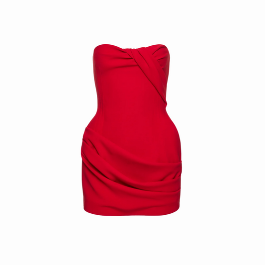 MAGDA BUTRYM DRESS 18 RED