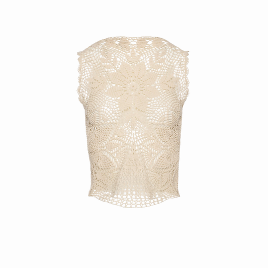 MAGDA BUTRYM CROCHET TOP