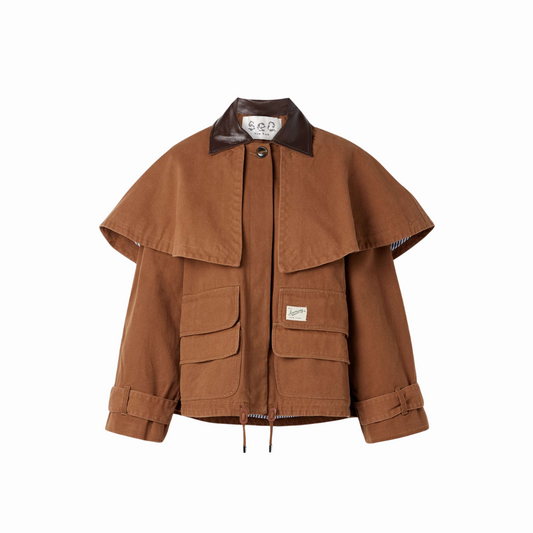 SEA NY CAROLYN WORKWEAR CAPE JACKET