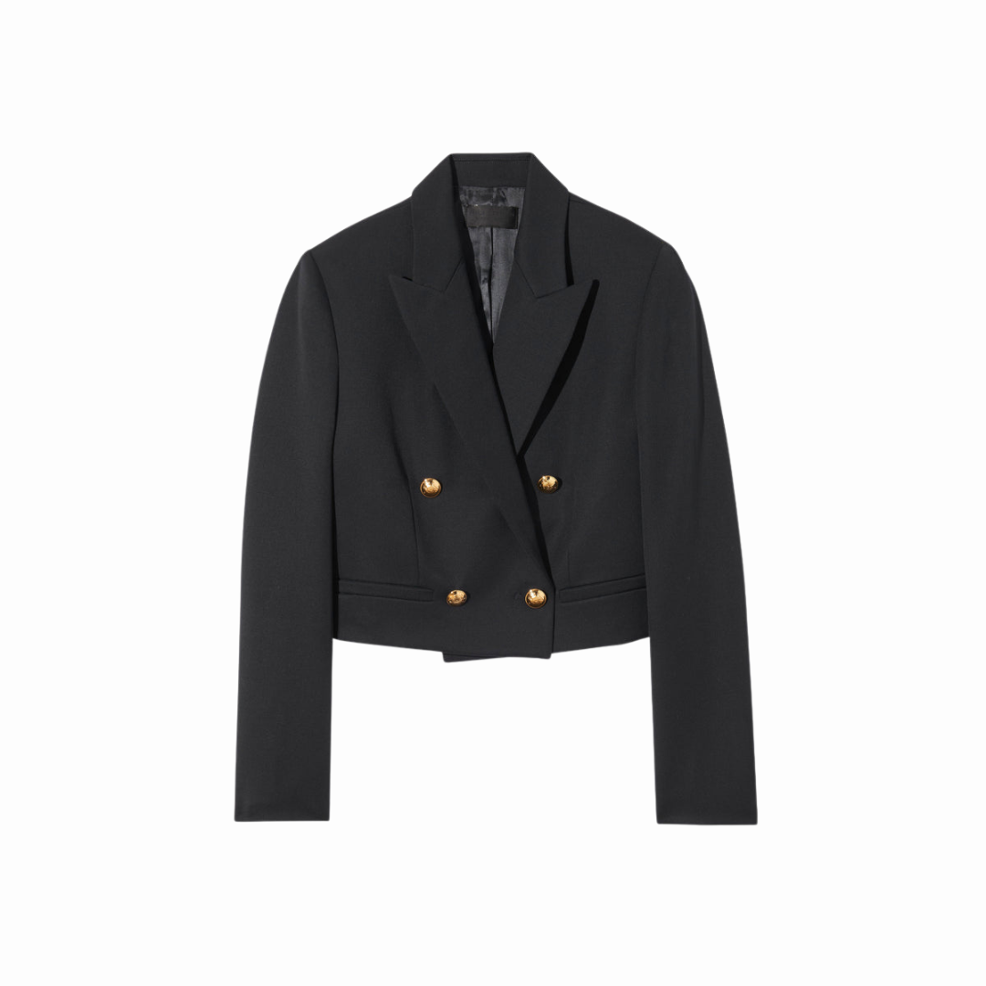 NILI LOTAN BEUREGARD CROPPED JACKET