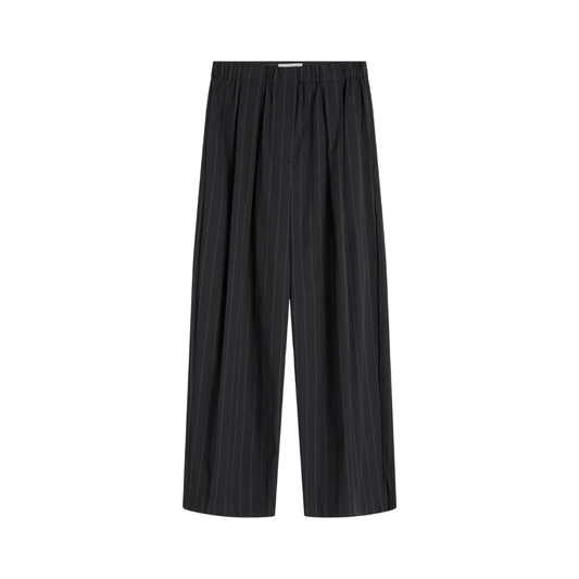 ST AGNI STRIPES PLEAT PANTS