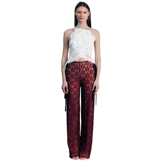 KETTEL STRAPPY LACE PANTS