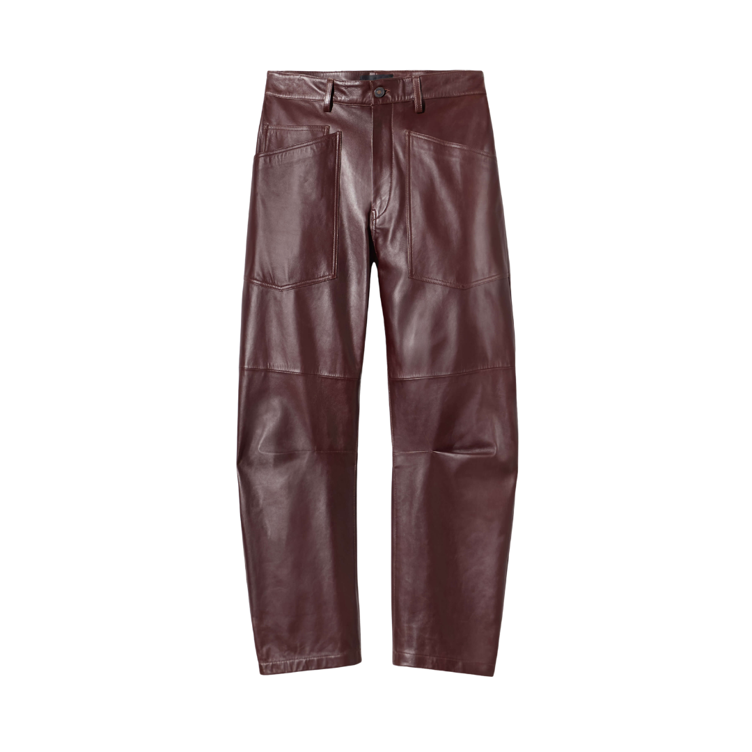 NILI LOTAN SHON LEATHER MERLOT