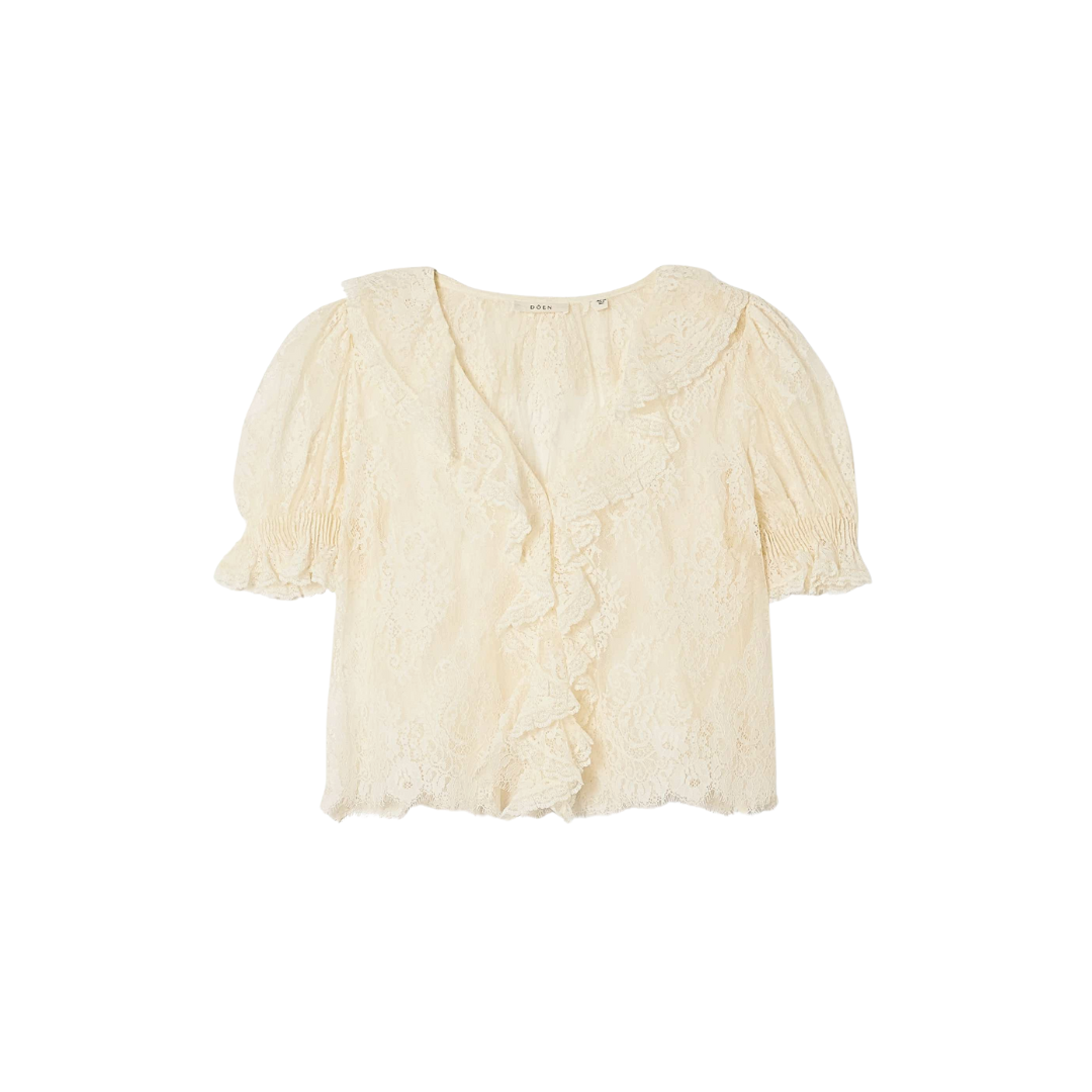 DOEN HENRI LACE BLOUSE