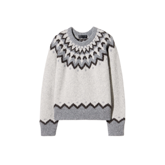 LINI LOTAN ALAN FAIR ISLE SWEATER