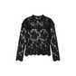 SEA NY KIRRA LACE TIE NECK TOP