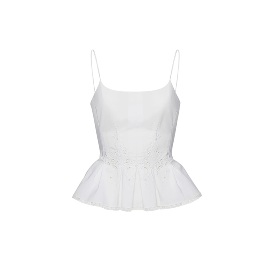 MAGDA BUTRYM TOP 02 WHITE