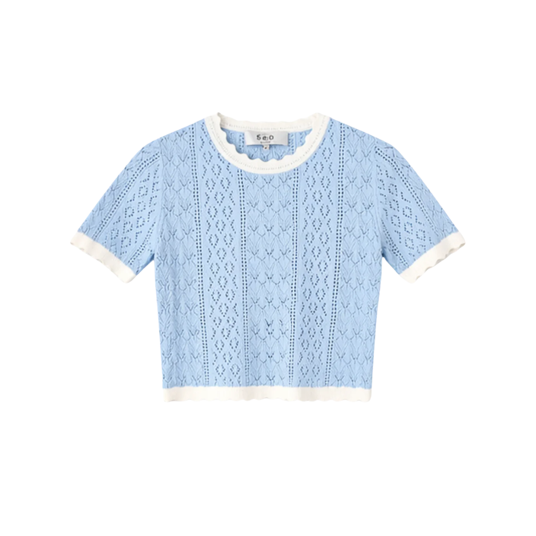 SEA NY GEORGIA KNIT TOP