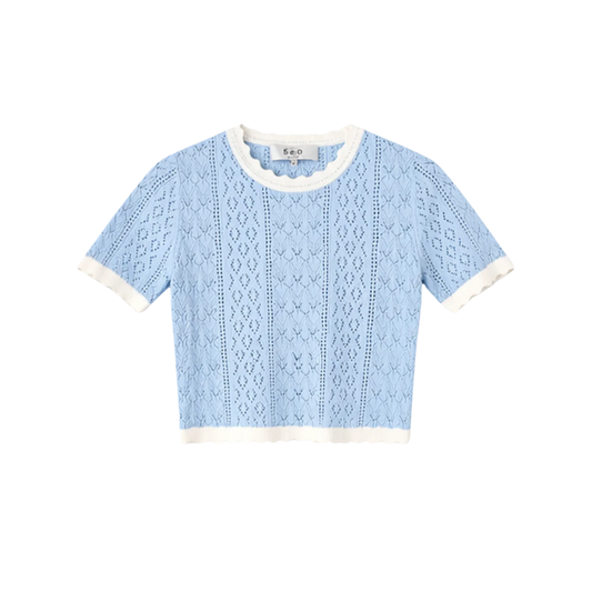 SEA NY GEORGIA KNIT TOP